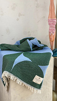 Фото - Sixtypop плед зелено-синий 150*200 - KOMODO STUDIO HOME