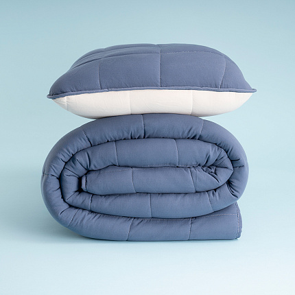 Фото - Одеяло EGEO LIFE + 2 наволочки(Denim)  220*240 - KOMODO STUDIO HOME