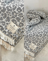 Фото - Leopar плед Черно-бежевый 140*180 - KOMODO STUDIO HOME
