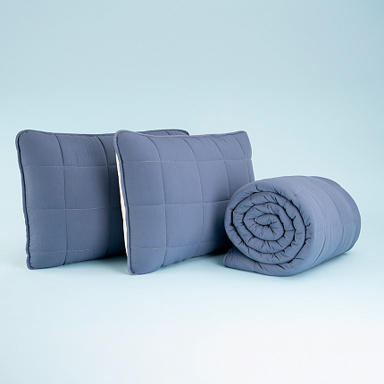 Фото - Одеяло EGEO LIFE + 2 наволочки(Denim)  220*240 - KOMODO STUDIO HOME